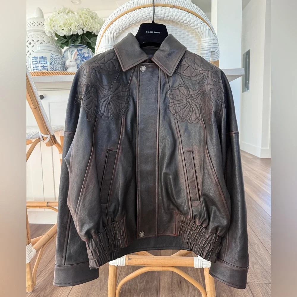 Golden Goose Leather Jacket - Picture 3 of 16